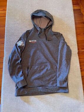 Nike Clemson Football Alumni Hoodie * Team Issue * Men's L * Like New!